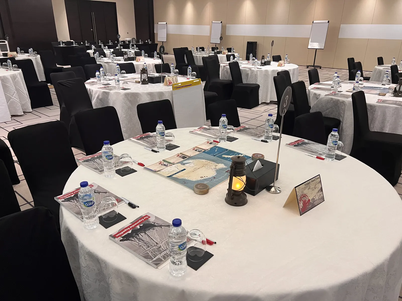 Lead the Endurance room set for an immersive executive expedition experience