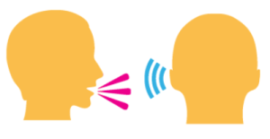 Conversation heads icon - Learn2