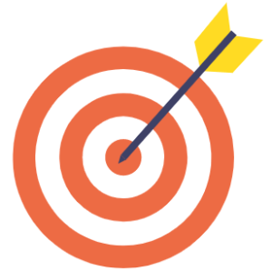 Bullseye icon - Learn2