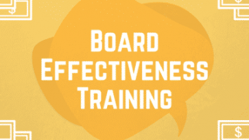 Board Effectiveness Training Strategy Implementation program by Learn2