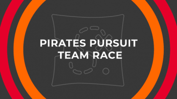 Pirates pursuit team race team buildng activity