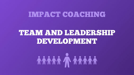 Impact Coaching: Team and Leadership Development